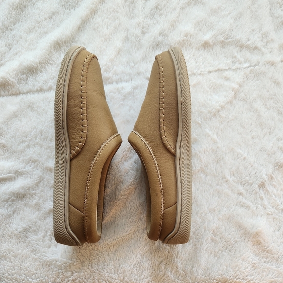 My Slippers Mike Lyndell Great Quality Ladies Size 9 Tan Super Comfortable - Picture 4 of 9